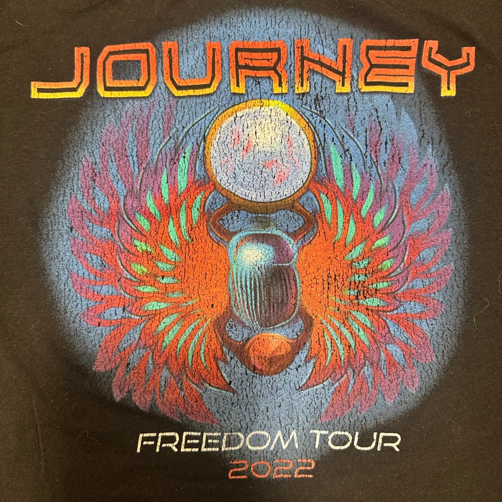 Journey Freedom Tour 2022 Graphic Band T-Shirt